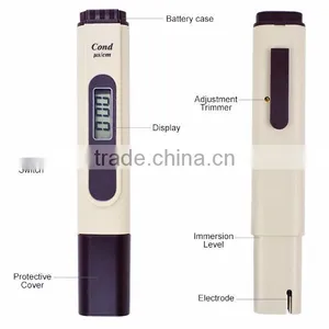 Digital EC Conductivity Meter Tester Water 0-1999 Us/cm With ATC & Electrode thumbnail-4