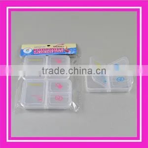 3 Cases Pill Box Plastic,pill Case Wholesale thumbnail-1