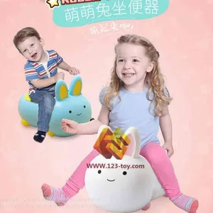 HS Group Ha'S HaS Toys Amazon Ebay Hot Sell Cartoon Rabbit Potty for Baby thumbnail-1