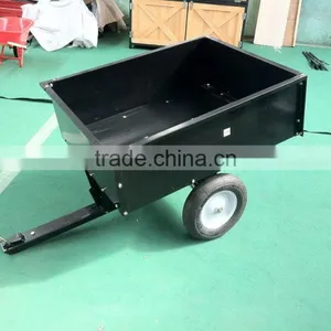 10-Cubic Foot Trailer Dump Cart thumbnail-1