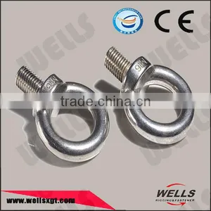 Hardware Sus316 SS304 AISI316 Din580 Din582 Lifting Eye Bolt and Nut thumbnail-1