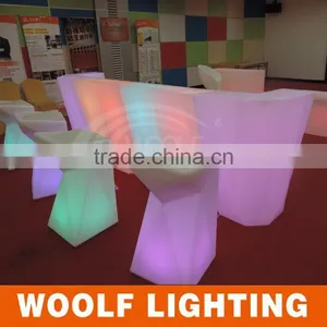 2015 Hot !!!RGB Color Changing Rechargeable Outdoor Waterproof Led Bar Table thumbnail-2