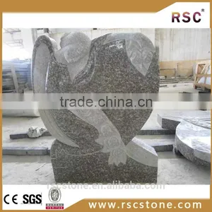 Heart Granite Tombstone Design Headstone thumbnail-1
