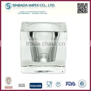 2015 Wholesale Hot Sale Cheap Glass Material Bell Glass Candle Holder thumbnail-1
