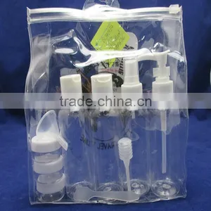 10pcs Traveling Bottle Sets Transparent Bottle Sets for Women thumbnail-1