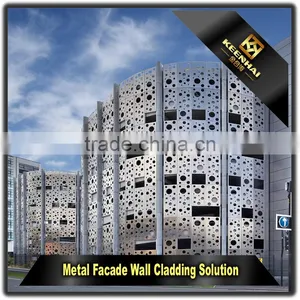 Manufacturer Perporated Stainless Steel Sheet Exterior Decorative Wall Panel thumbnail-1