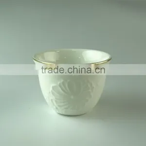 White Ceramic Tea Cup Sets, 6 Pcs/set,with Color Box Paking in Stock thumbnail-2