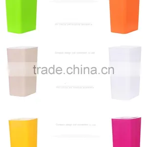 Colorful Rectangel Press Trash Bin Garbage Bin thumbnail-2