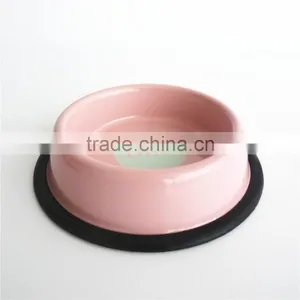 Carbon Steel With Powder Coated Food/Water Serving Cat Feed Pet Bowl thumbnail-6