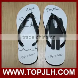 Special Custom Logo Printed Wedding Favors Flip Flop for Guests Gifts thumbnail-1