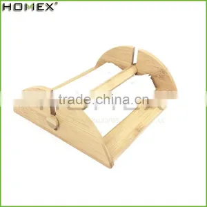 Bamboo Facial Tissue Holder/ Kitchen Tissue Holder Homex-BSCI thumbnail-1