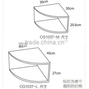 New Arrival MDF Wood Corner Cabinet DIY Assembly Higher Quality Organizer Home Furniture thumbnail-6