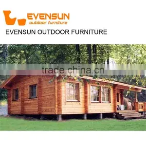 Wholesale Price Solid Decorated Luxury Wooden Prefab Cottage for Accommodation thumbnail-2