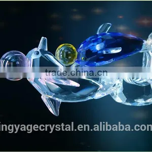 Exquisite Small Crystal Dolphin as Special Wedding Presents for Lovers thumbnail-4