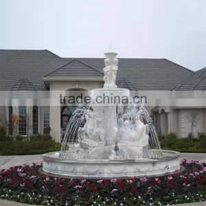 China White Marble Hand Carved Fountain Marble for Sale thumbnail-1