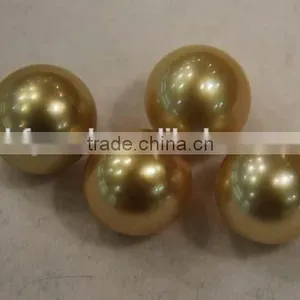 14-15mm Loose Golden South Sea Pearl Price Wholesale thumbnail-1