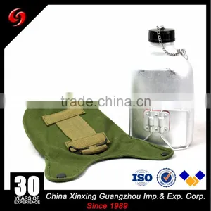 Portable 1L Military Army Aluminum Water Bottle Canteen With Storage Bag and Aluminum Mess Tin thumbnail-5