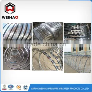 Chinese Professional Factory Supply ISO9001:2008 Good Quality Concertina Coils Razor Wire thumbnail-1