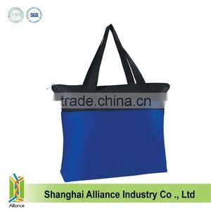 Strong Stripe PP Non Woven Bag With Long Handle,Recycle PP Non Woven Shopping Bag thumbnail-1