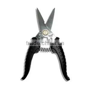7" (180mm) Multi-functional Heavy Duty Scissors With 3mm Semi-round Cut thumbnail-1