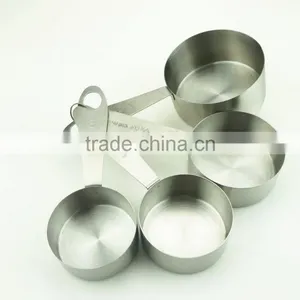 42136 4pcs Stainless Steel Nesting Measuring Cups and Spoons Set thumbnail-3