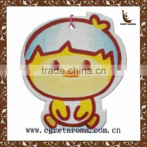 EA1-1006 Funny Face Cotton Paper Hanging Car Air Freshener thumbnail-4