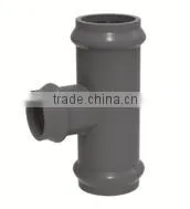 HIGH QUANLITY EXPANDING REDUCING TEE OF PVC GB STANDARD PIPES & FITTINGS FOR WATER SUPPLY thumbnail-1