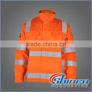 Hot Fashion High Visibility Anti-acid Anti-alkali Functional Workwear Jacket thumbnail-1