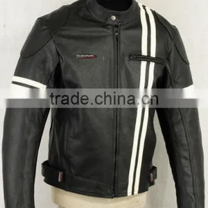 Mens Leather Motorbike Jacket thumbnail-1