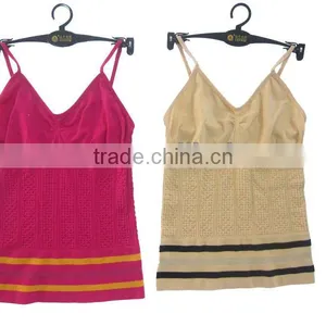 Girl's Seamless Lovely Stripe Camisole thumbnail-1