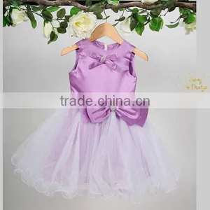 Fashion Purple Dress 2-10 Years Formal Dress thumbnail-1