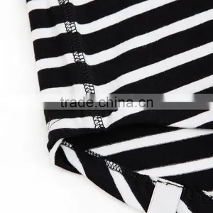 New Arrival Fashion OEM Service Fancy High Quality 100% Striped Cotton Men Tshirt T-shirt Wholesale China Manufacture thumbnail-4