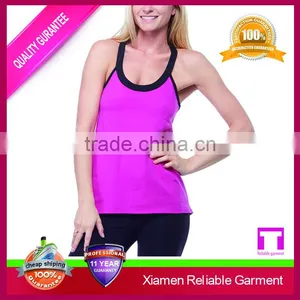 New Arrival Cheapest Factory Wholesale Polyester Tank Tops thumbnail-1