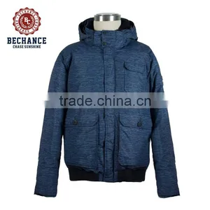 2017 New Men's Outdoor Bomber Down Jacket Winter Parka With Hood thumbnail-1