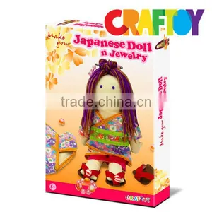 Craft Project Make Your Own Culture Doll Japanese Doll thumbnail-2