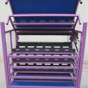 Heavy Duty Automobile Spare Parts Pallet Rack Customized White thumbnail-1
