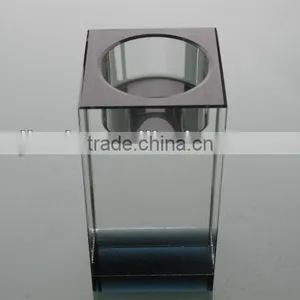 Hot Sale Black Base Crystal Candlesticks thumbnail-1