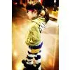2013 KIDCLO-T-018coltsfoot Zebra Letters Child Cotton-padded Children's Clothing thumbnail-1