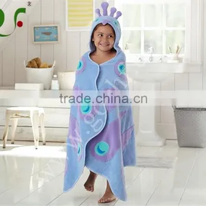 100% Cotton Ultra Soft Absorbent Kids Hooded Towels thumbnail-1