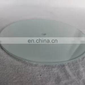 Sublimation Printable Blank Clock Round Tempered Glass Table Clock thumbnail-3