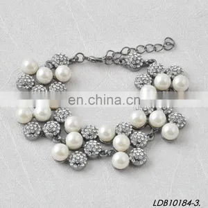 Bridesmaid Gift Ivory Pearl Pearl Jewellery Wedding Bracelet Wholesale thumbnail-2