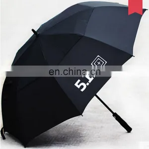 Custom Logo Double Layer Windproof Golf Umbrella thumbnail-1