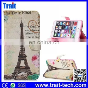 Smile English Letters Cross Texture Wallet Style Flip Case Cover Flip for IPhone 6 Plus 5.5 Inch thumbnail-3