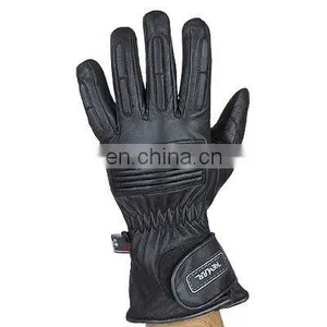 HMB-2028A LEATHER MOTORCYCLE GLOVES THINSULATED RIDER thumbnail-1
