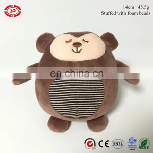 Brown Money Stuffed Foam Beads Plush Keychain With Sucker thumbnail-1