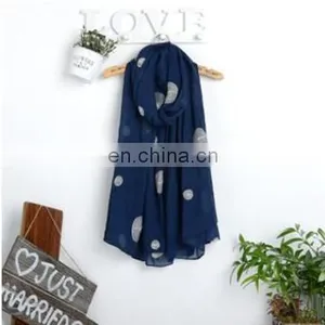 2018 Winter Cotton Scarf Embroidered Dot Size Female Cloak Shawls Wholesale thumbnail-4
