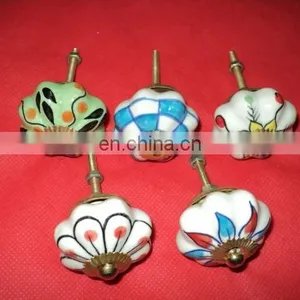 INDIAN CERAMIC HANDMADE DOOR KNOBS thumbnail-3