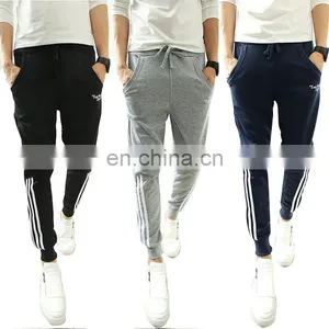 2015 OEM Hight Quality Tracker Sweat Jogger Pants, Black & White Jogger thumbnail-1