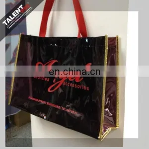 Custom Clothing Brand Printing PVC Plastic Shopping Bag thumbnail-3