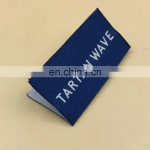 Mitre Fold Woven Label New Woven Label Printed Clothing Label thumbnail-2
